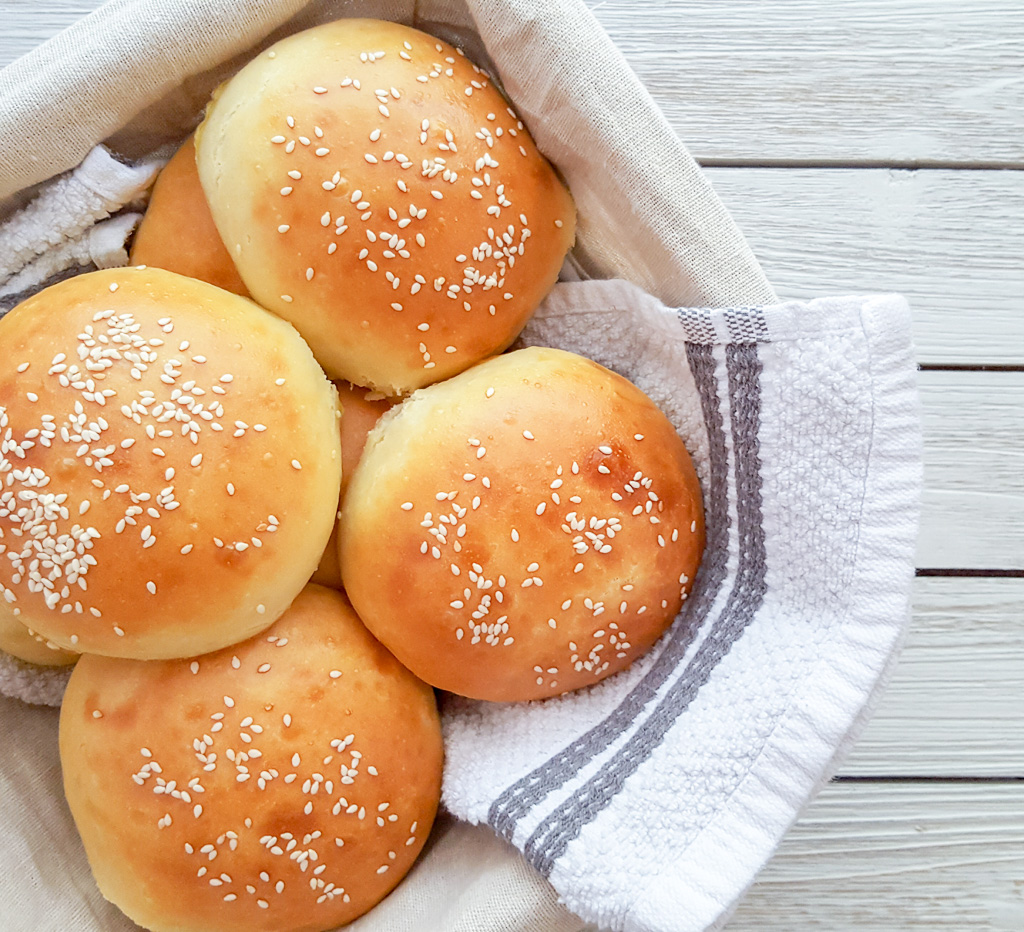 Simple Brioche Buns