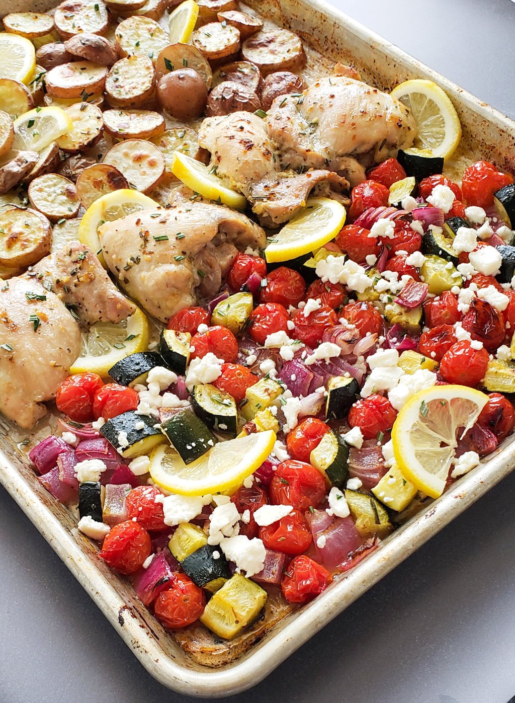 Greek Chicken One Pan&nbsp;Dinner